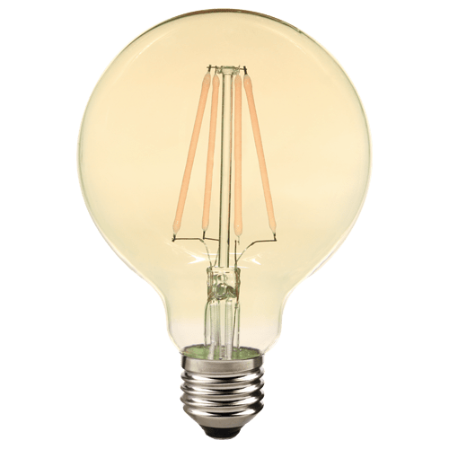 lampada led retro globo e27 4w