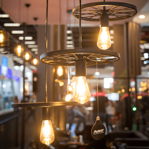 lampa led retro aplicada avant