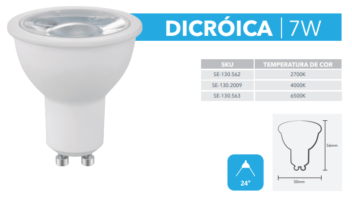 dicroica led detalhe 2