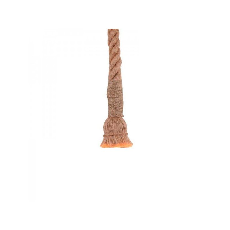 lustre pendente corda para 1 lampada e27 bivolt 3