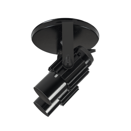 spot aletado 2xe27 preto