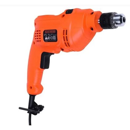 Furadeira de Impacto Black Decker TM500 3/8 Pol. 560W - Laranja 220V