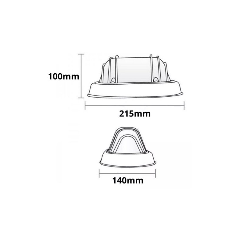 arandela suprema branca 2