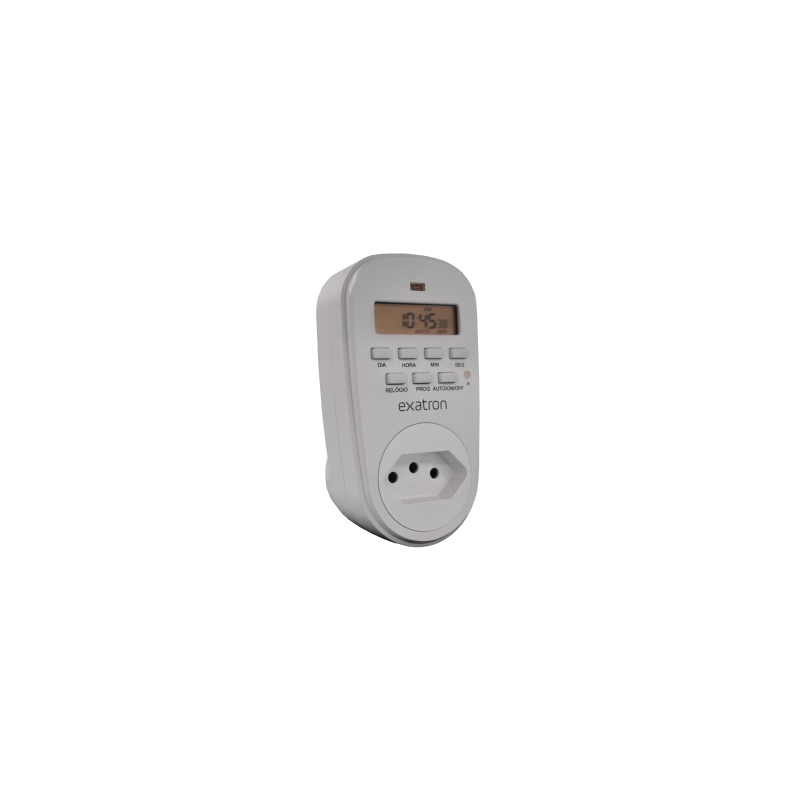 Timer Temporizador Digital para Tomada Exatron Bivolt