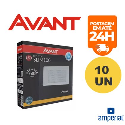 refletor 100w avant branco quente 1 f