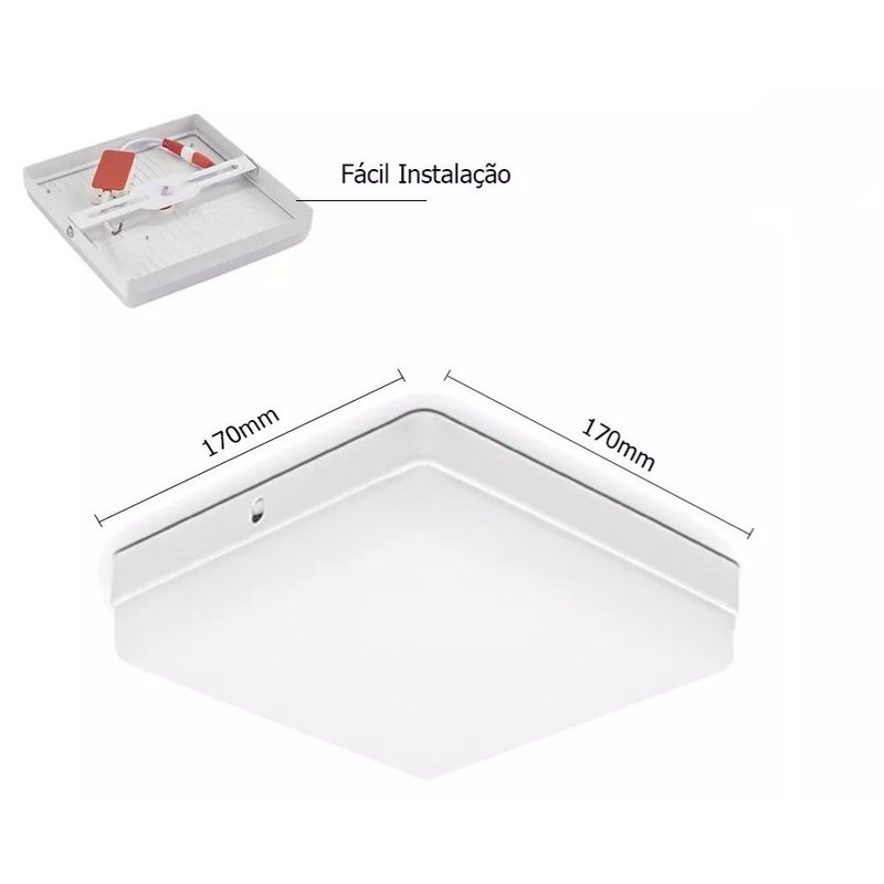 medidas painel frameless 24w