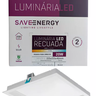painel recuado embutir 20w save