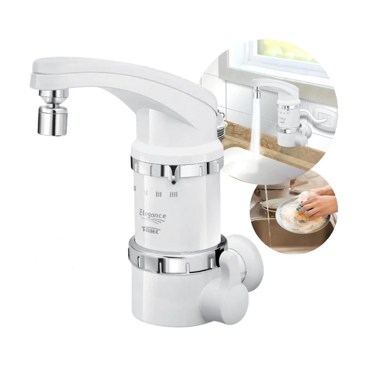 torneira eletrica de parede 4 temperaturas elegance fame 127v 220v 4 800w 73 1 c3