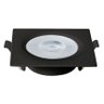 80266001 spot led embutir 6w bivolt 6500k preto quadrado blumenau 80266001 d